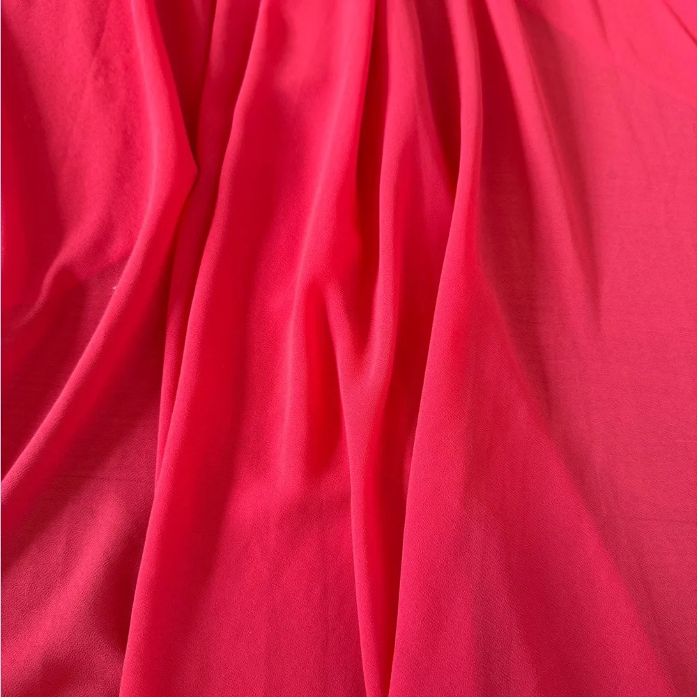 Orange Tiered Ruffled Halter Dress for Weddings - Picture 10 of 10